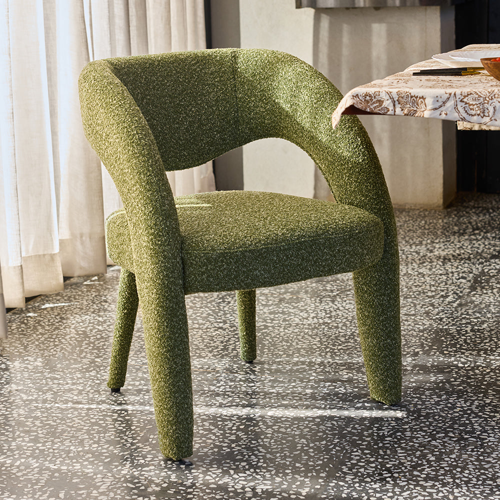 Arlia Cotton Dining Chair - Turtle
