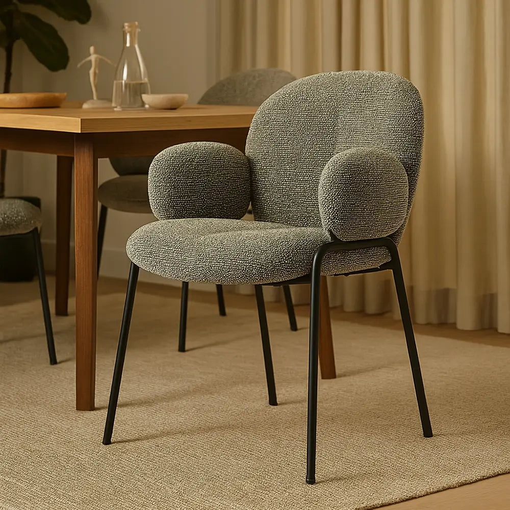 Shutcho Linen Dining Chair