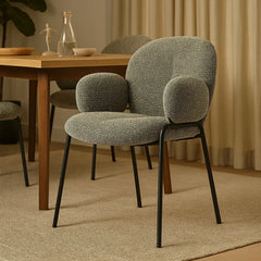 Shutcho Linen Dining Chair