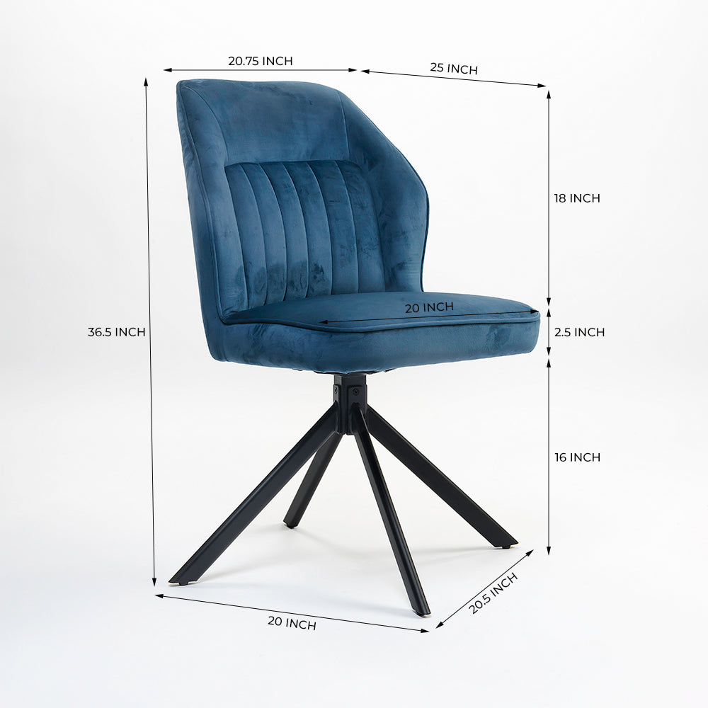 Slaman Velet Dining Chair