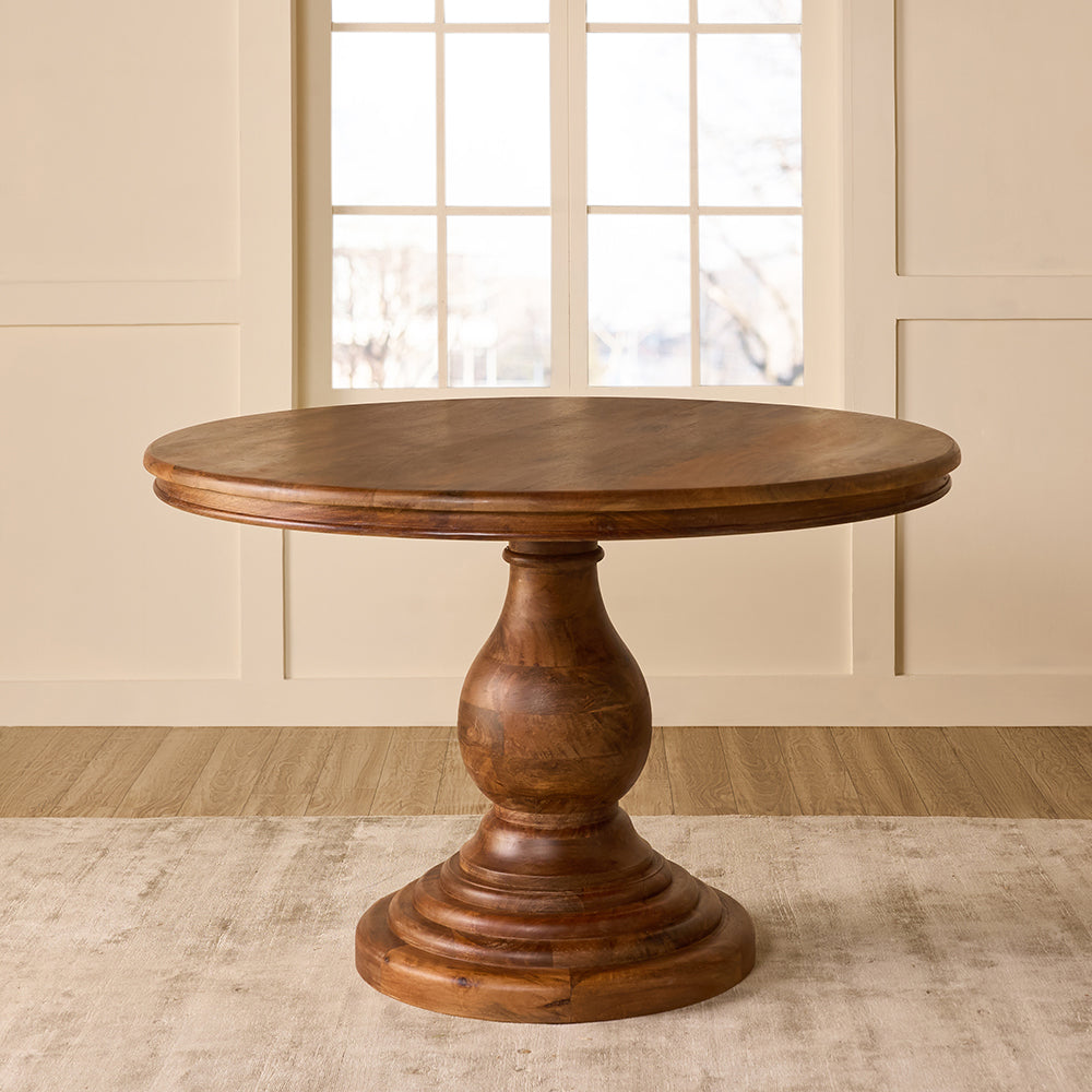 Anhillo Mango 4 Seater Wooden Dining Table