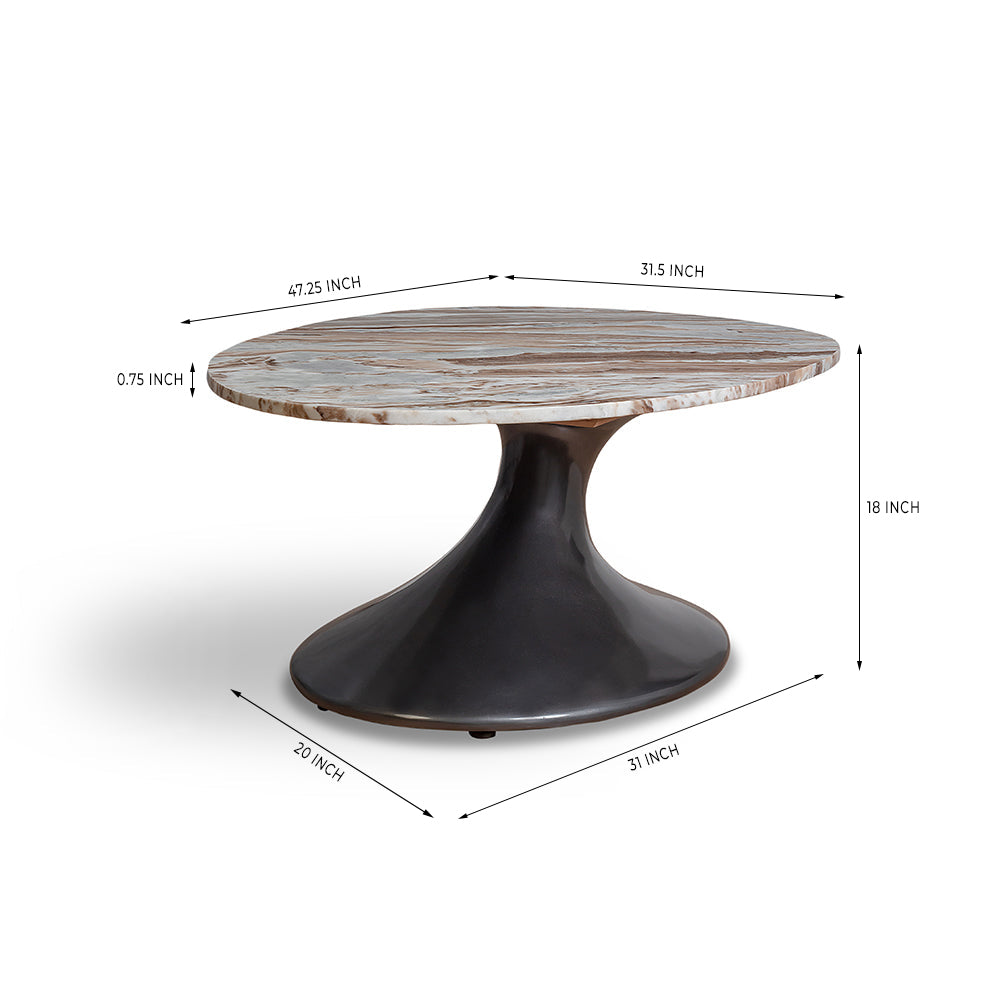 Abedelazar Marbel Coffee Table