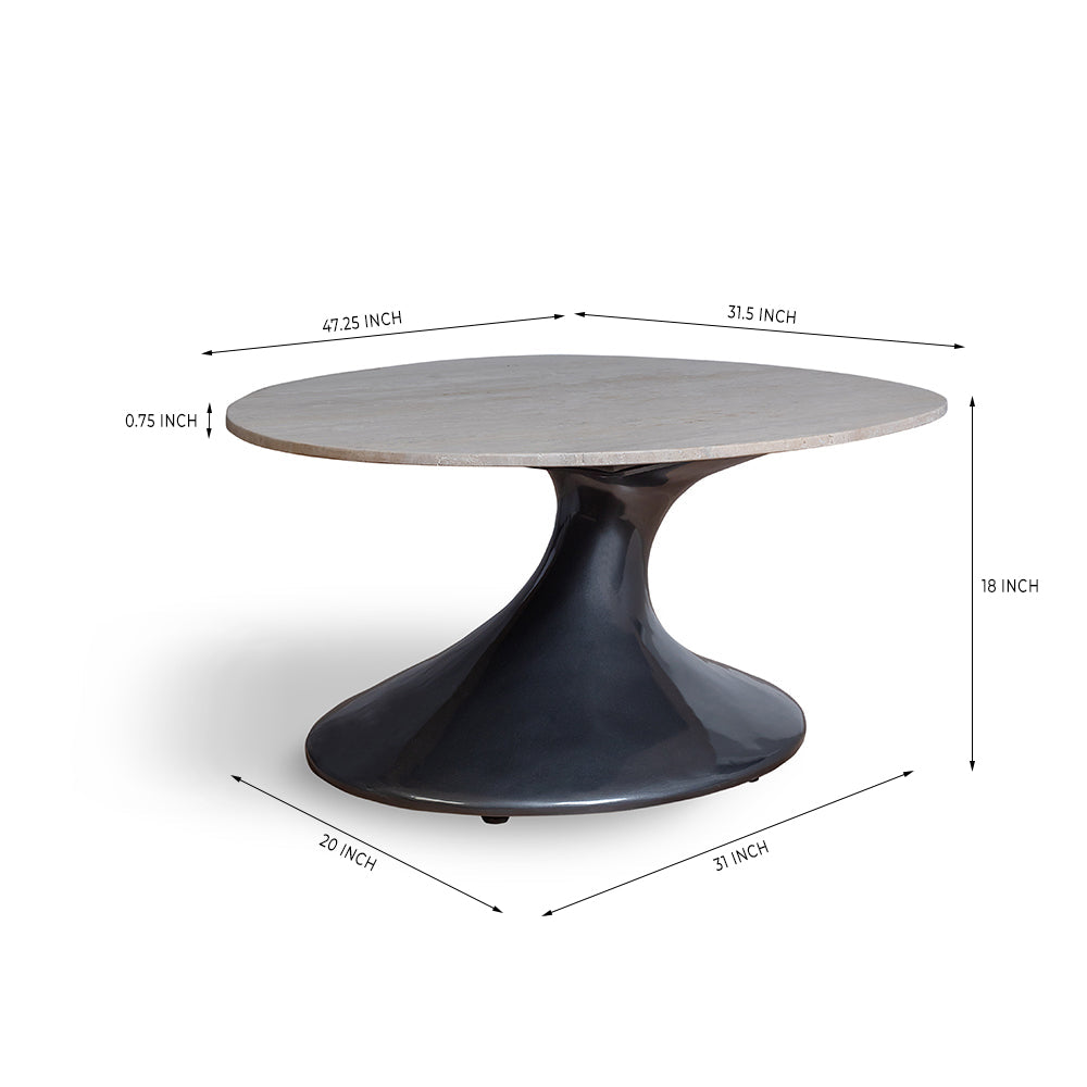 Abedelazar Marbel Coffee Table