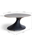 Abedelazar Marbel Coffee Table