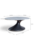 Abedelazar Marbel Coffee Table