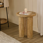 Genesis Mango Wood Accent Table
