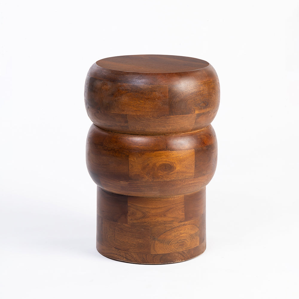 Oakspire Mango Wood Accent Table &amp; Stool