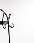 Jenevie Mango Wood Coat Hanger with Iron
