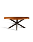 Xerone Wooden Dining Table with Iron