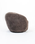 Koveo Fur Fabric Chair - Cacao