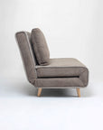 Riencar Foldable Sofa Cum Bed With Wooden Legs