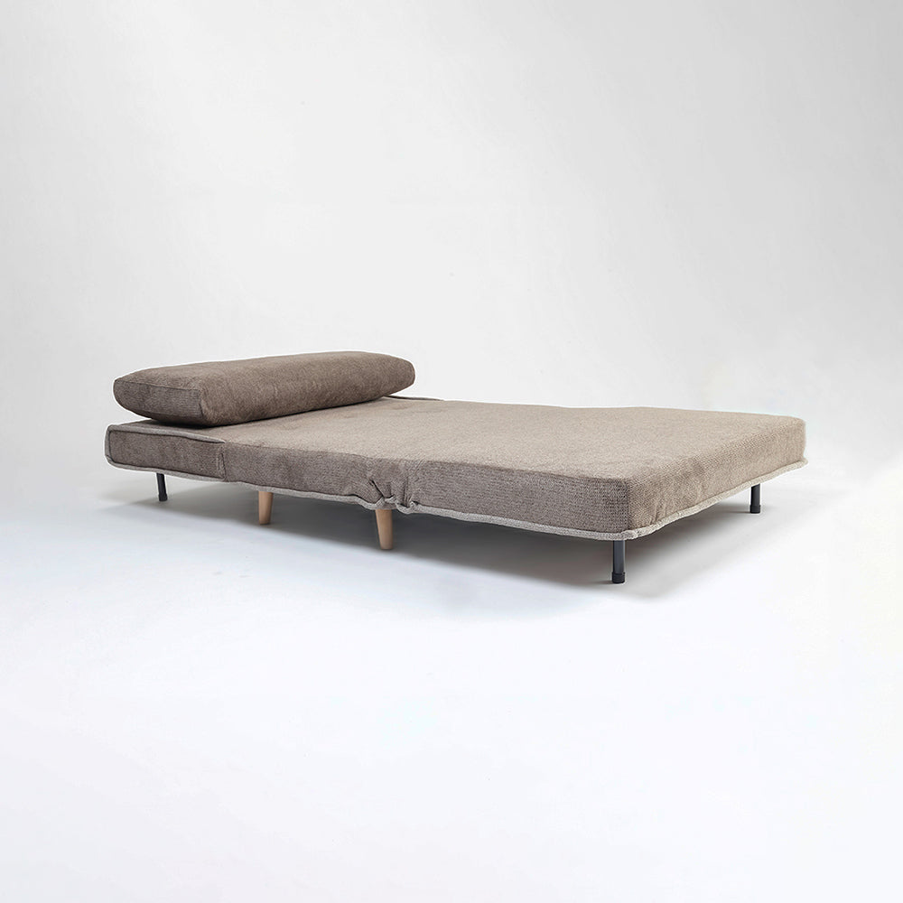 Riencar Foldable Sofa Cum Bed With Wooden Legs
