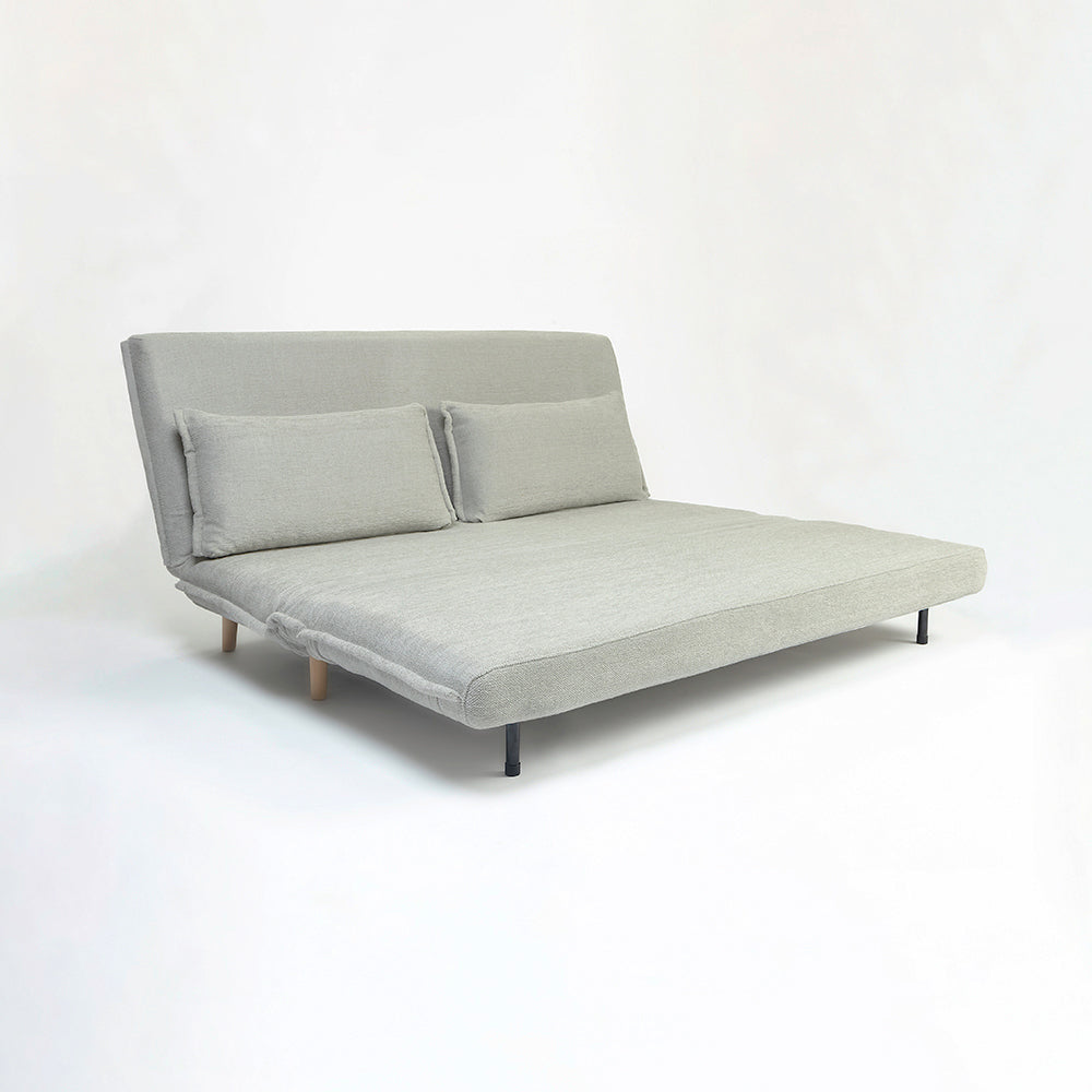 Bunny 3-Seater Foldable Sofa Cum Bed With Wooden Legs