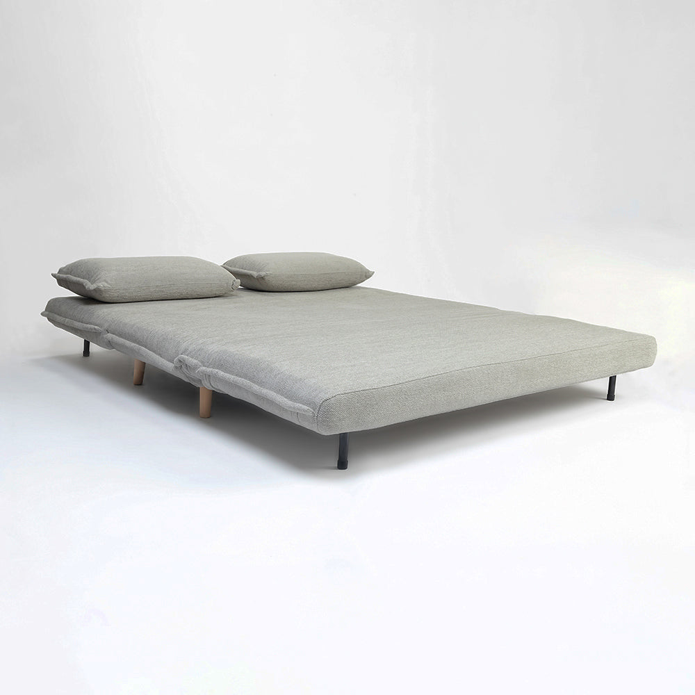Bunny 3-Seater Foldable Sofa Cum Bed With Wooden Legs
