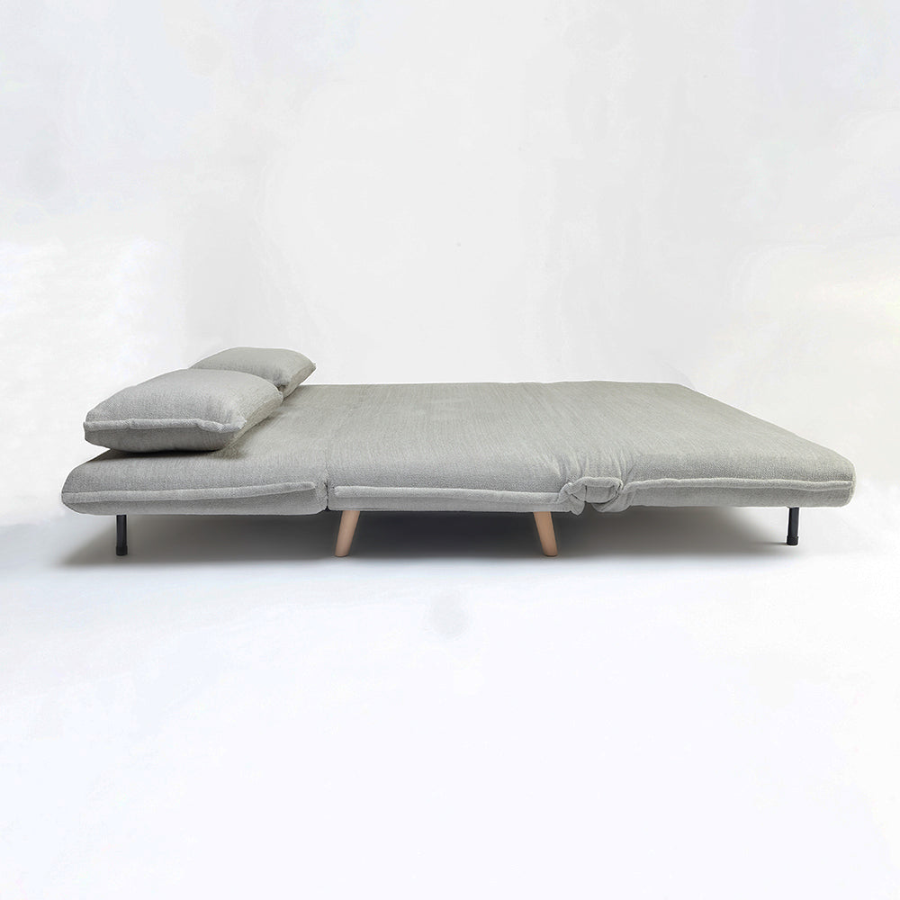Bunny 3-Seater Foldable Sofa Cum Bed With Wooden Legs