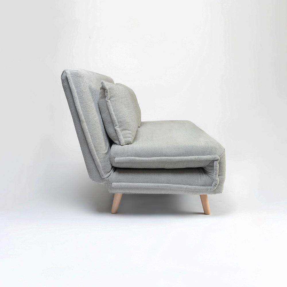Bunny 3-Seater Foldable Sofa Cum Bed With Wooden Legs