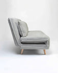Bunny 3-Seater Foldable Sofa Cum Bed With Wooden Legs