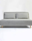 Bunny 3-Seater Foldable Sofa Cum Bed With Wooden Legs