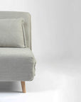 Bunny 3-Seater Foldable Sofa Cum Bed With Wooden Legs