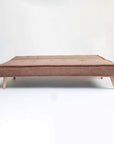 Wayne 3-Seater Foldable Sofa Cum Bed With Wooden Legs