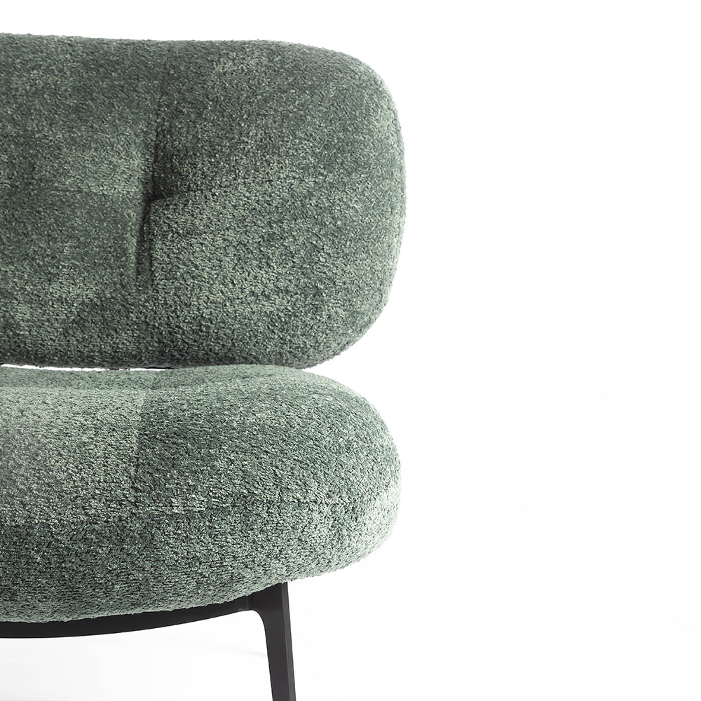 Sherdil Boucle Chair - Green