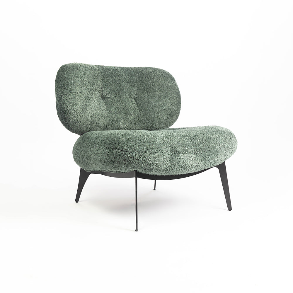 Sherdil Boucle Chair - Green