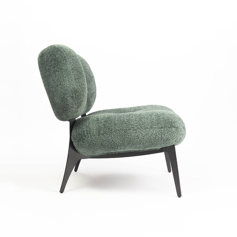 Sherdil Boucle Chair - Green