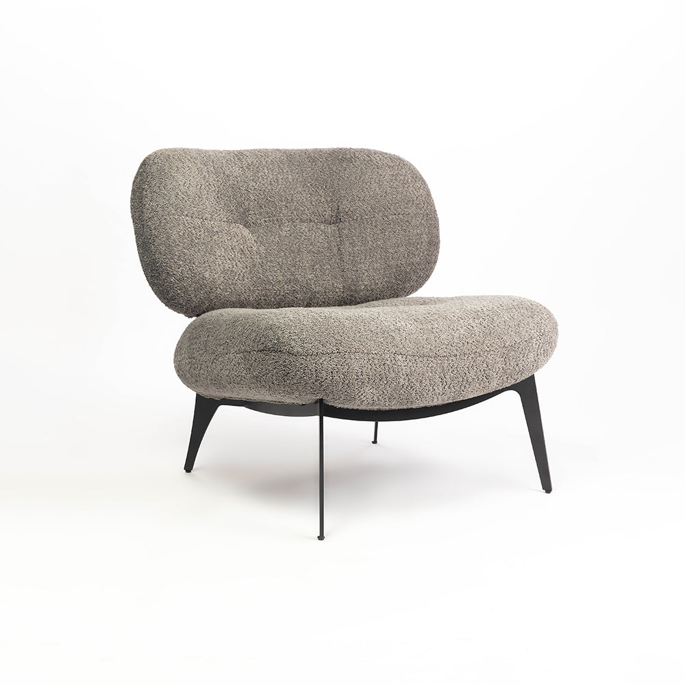 Sherdil Boucle Chair - Grey