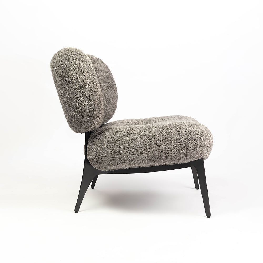 Sherdil Boucle Chair - Grey
