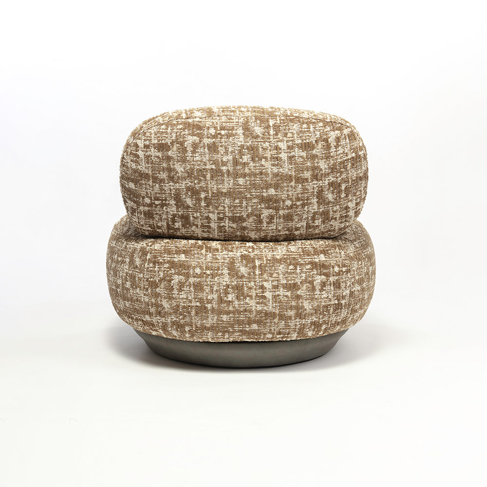 Chanel Boucle Swivel Lounge Chair