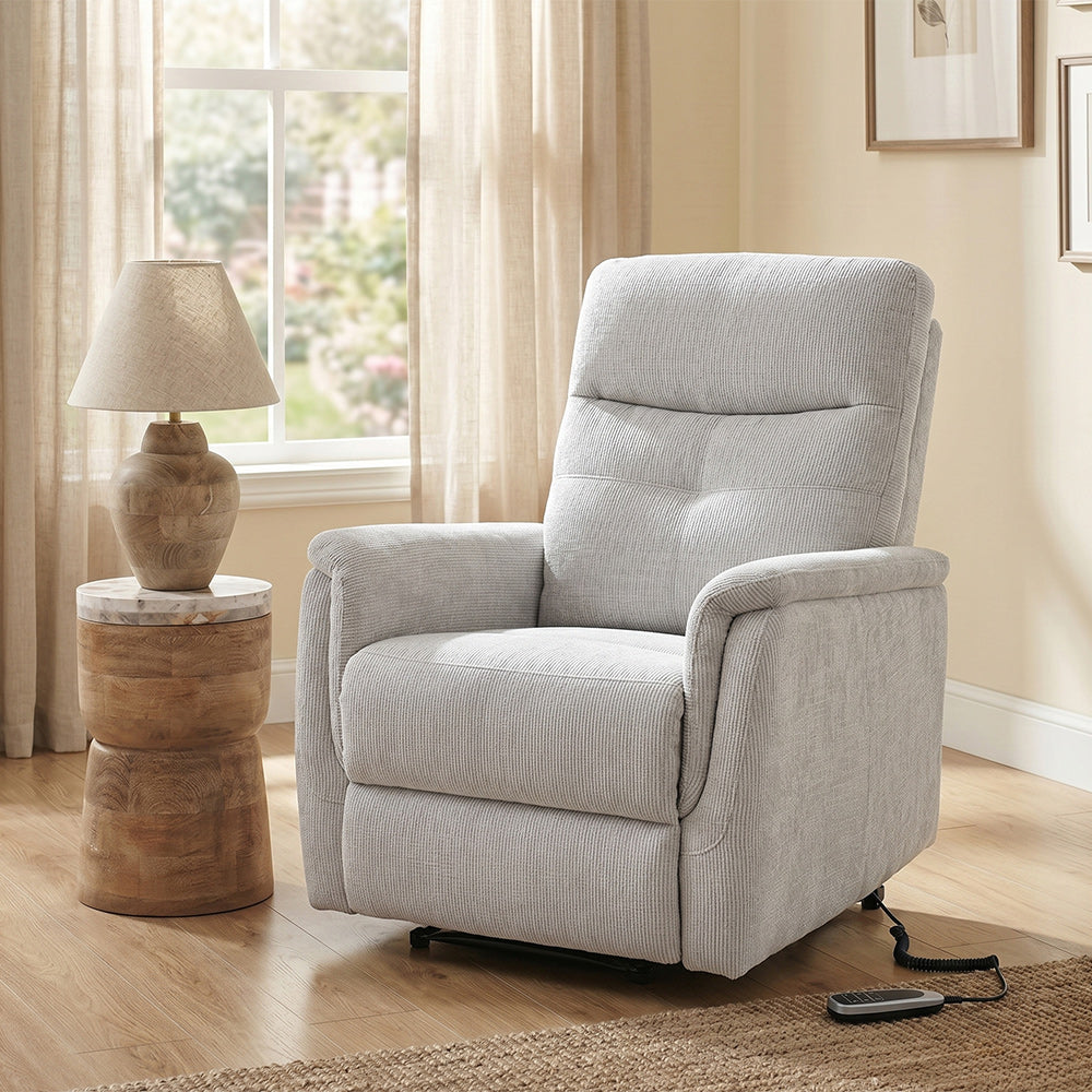 Plywood Anthem Polyester Recliner