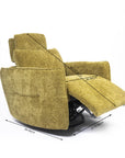 Plywood Catar Polyester Recliner