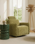 Plywood Catar Polyester Recliner