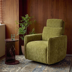 Plywood Catar Polyester Recliner