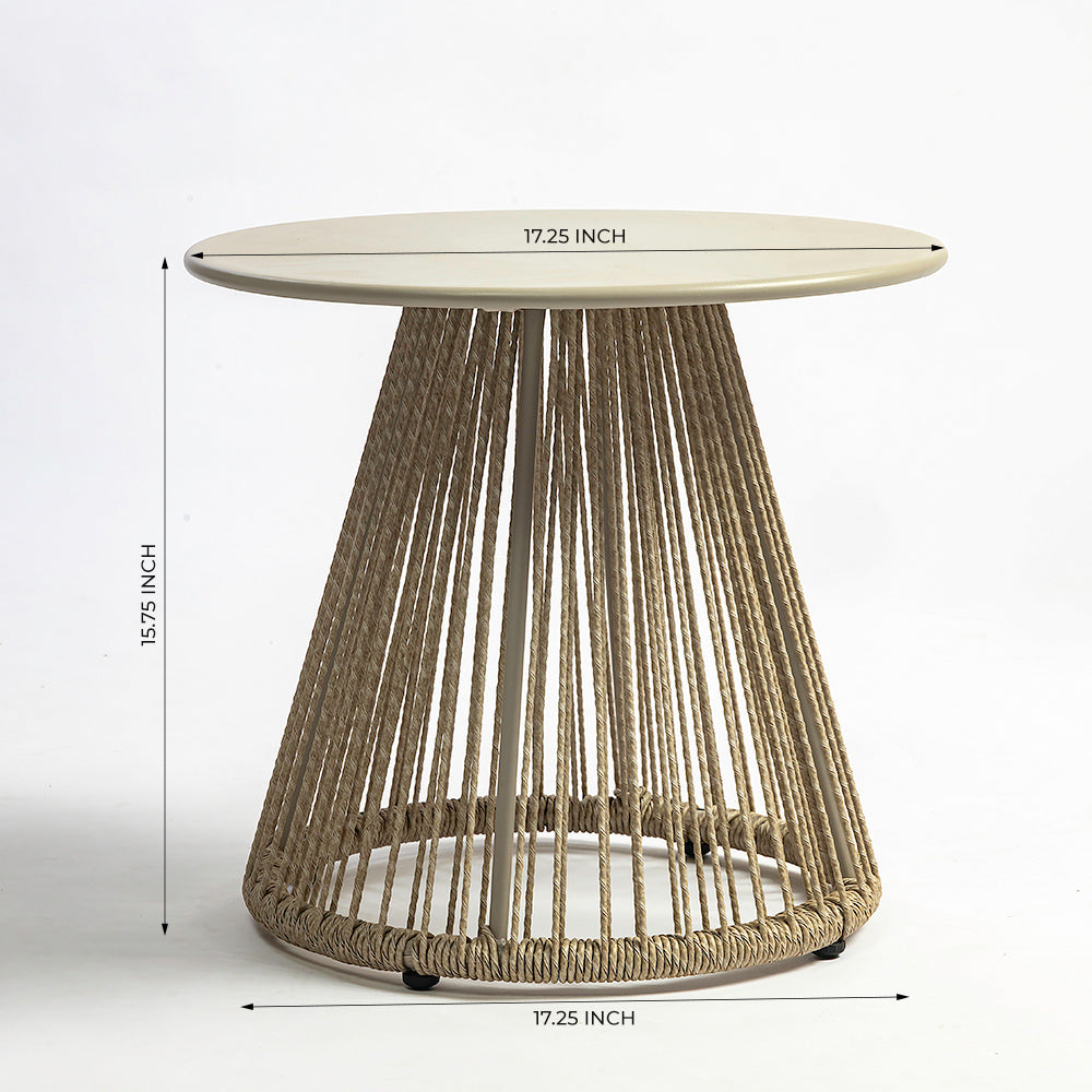 Donda Steel Outdoor Coffee Table