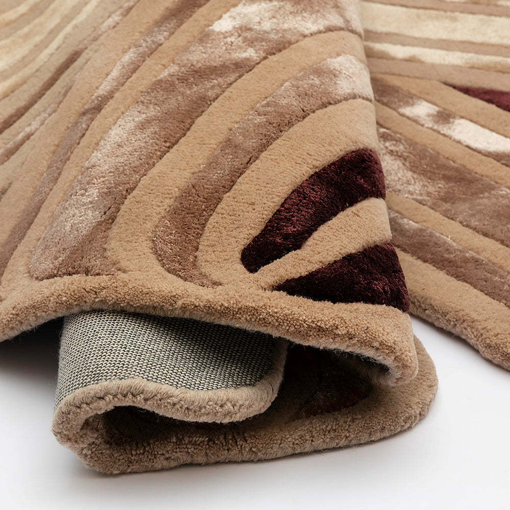 Mortal Wollen Viscose Carpet