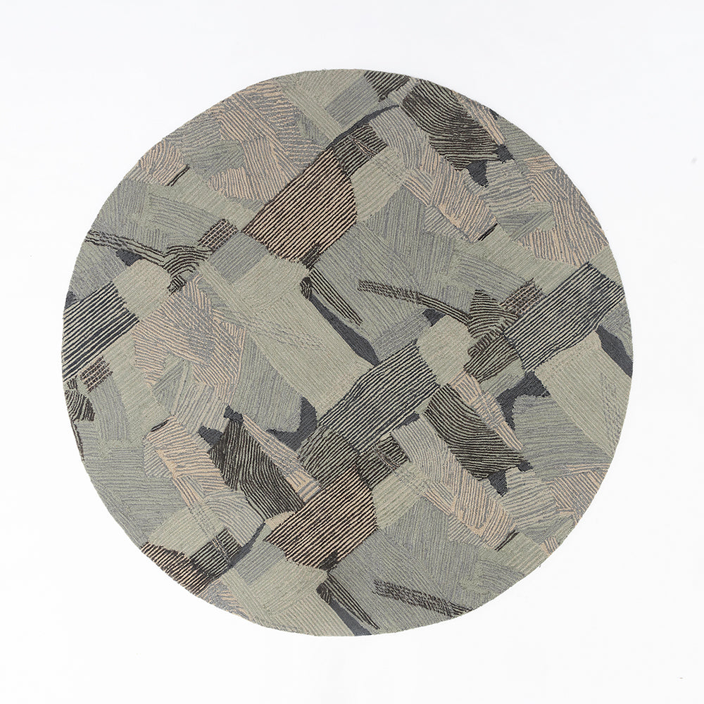 Chlorine Wollen Viscose Carpet