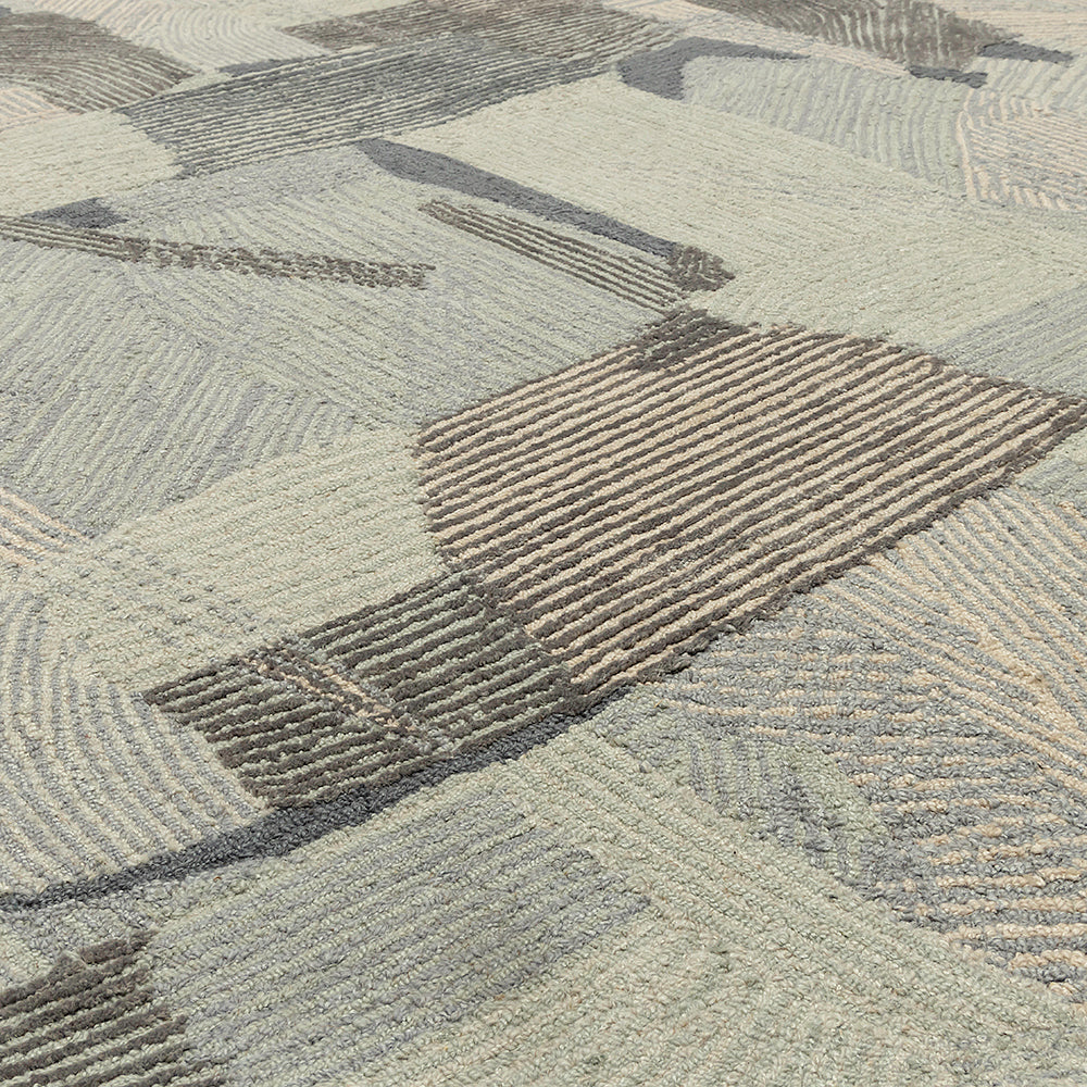 Chlorine Wollen Viscose Carpet