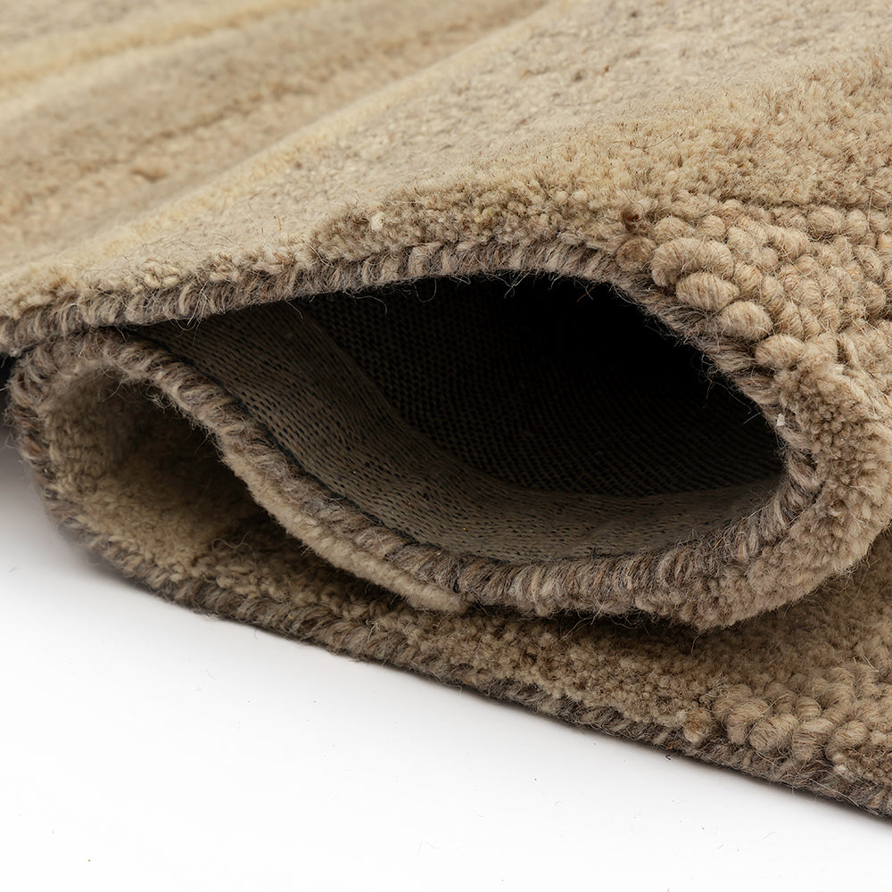 Stone Wollen Viscose Carpet
