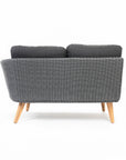 Crew 5-Seater Timber Outdoor Sofa Set with Glass Table