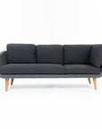 Crew 5-Seater Timber Outdoor Sofa Set with Glass Table