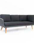 Crew 5-Seater Timber Outdoor Sofa Set with Glass Table
