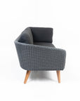 Crew 5-Seater Timber Outdoor Sofa Set with Glass Table