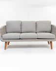 Circa 5-Seater Timber Outdoor Lounge Set with Glass Table