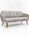 Circa 5-Seater Timber Outdoor Lounge Set with Glass Table