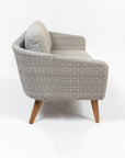 Circa 5-Seater Timber Outdoor Lounge Set with Glass Table