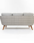 Circa 5-Seater Timber Outdoor Lounge Set with Glass Table