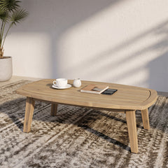 Codeine Timber Semi Outdoor Wooden Coffee Table
