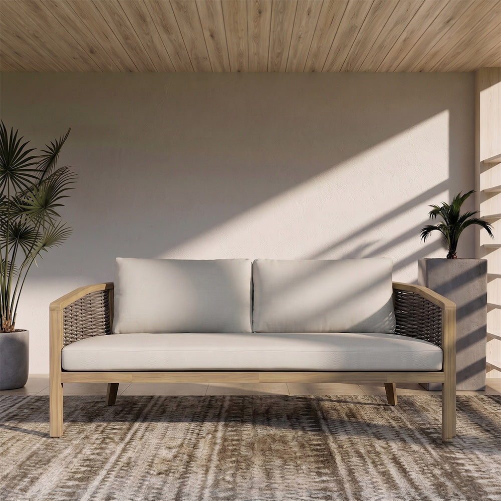 Codeine Timber Outdoor 3 Seater Sofa