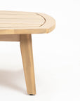 Codeine 5-Seater Timber Outdoor Lounge Set with Wooden Table